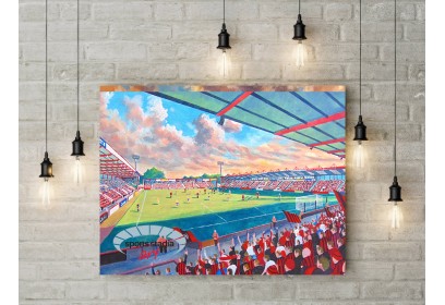 AFC Bournemouth Dean Court Stadium Wall Art Canvas